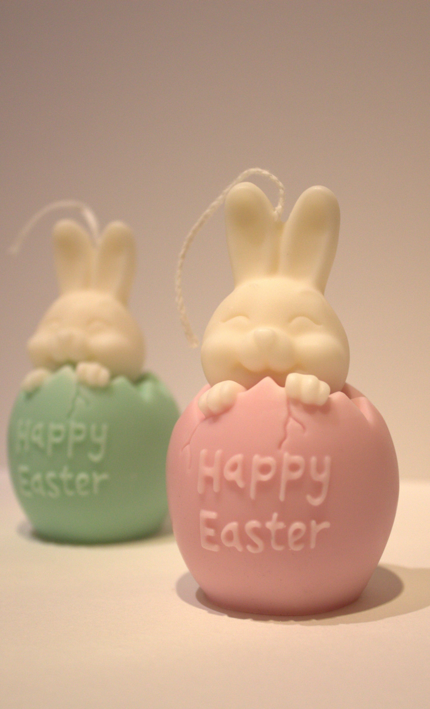 Happy Easter Bunny - Dekokerze aus 100% Sojawachs