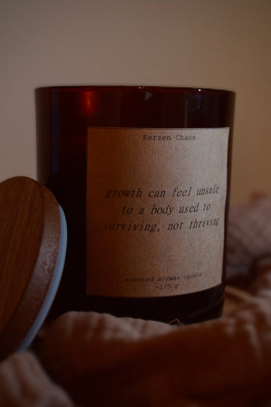 Duftkerze Soft Said | Burning Thoughts Kollektion